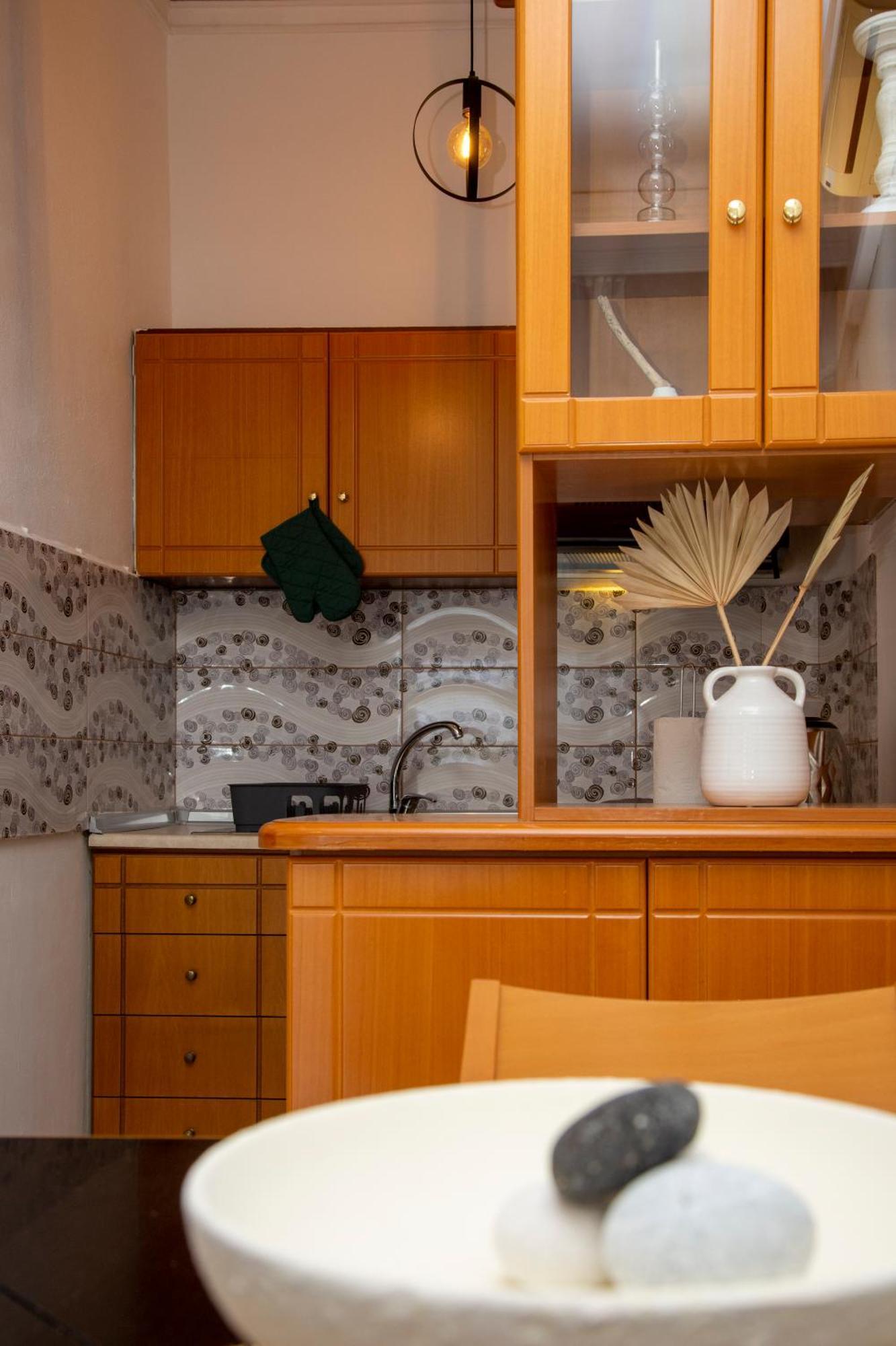 Ferienwohnung Seamoon Néa Péramos Exterior foto